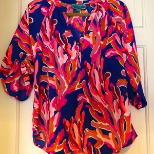 Southern Frock silk top